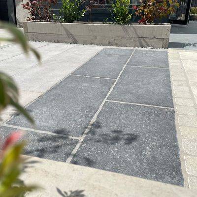 Georgian Lava Black Porcelain Paving