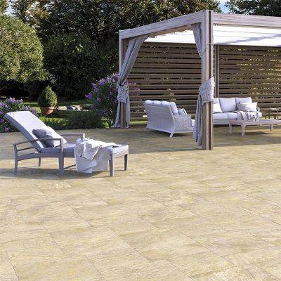 Shrewsbury Gold Porcelain Paving
