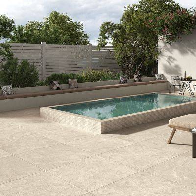 Roma Ivory Porcelain Paving 900x600