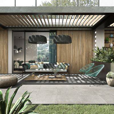 Fosseway Grey Porcelain Paving