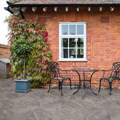 Snowdonia Grey Porcelain Paving