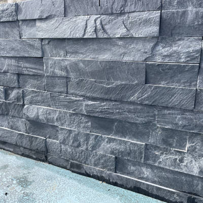 Blue Black Slate Wall Cladding