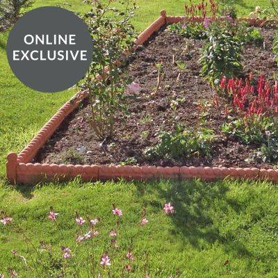 Gardenstone Victorian Rope Edging - Terracotta