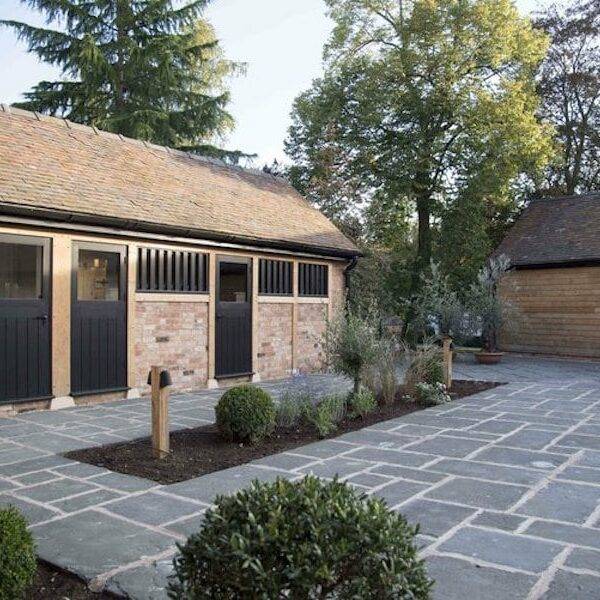 Traditional Paving for Barn Restoration