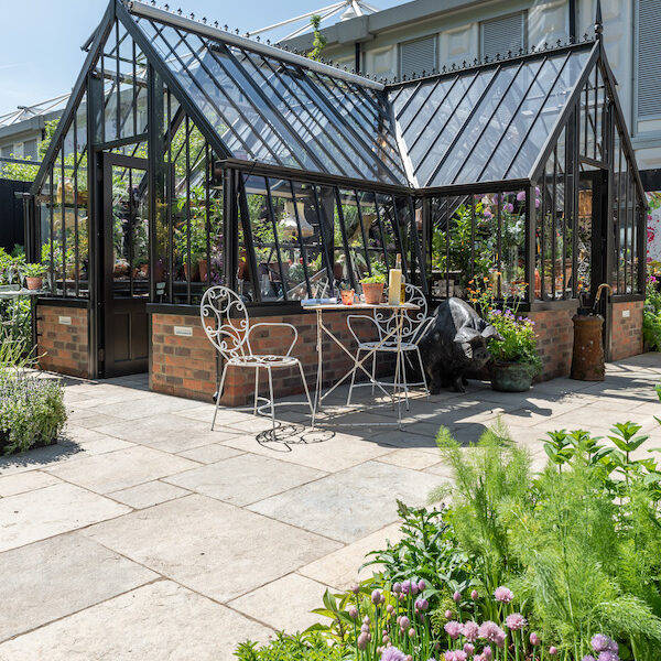 Honey limestone at Chelsea Flower Show