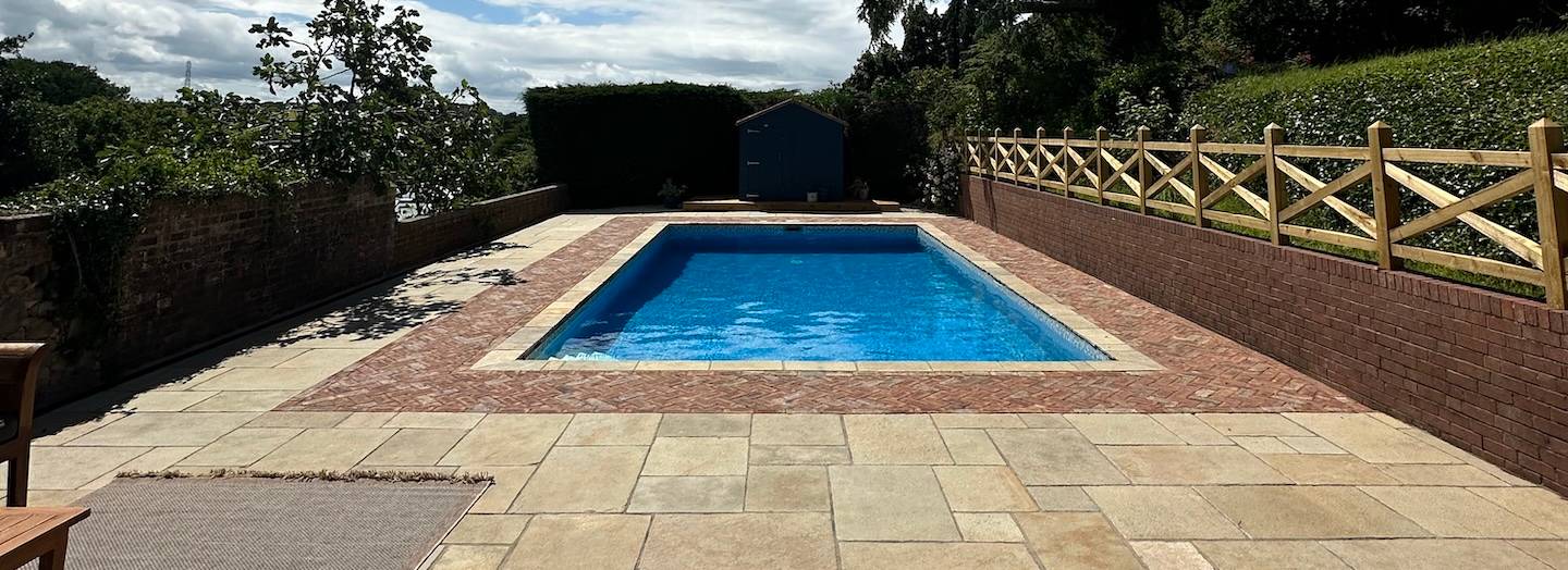 pool paving