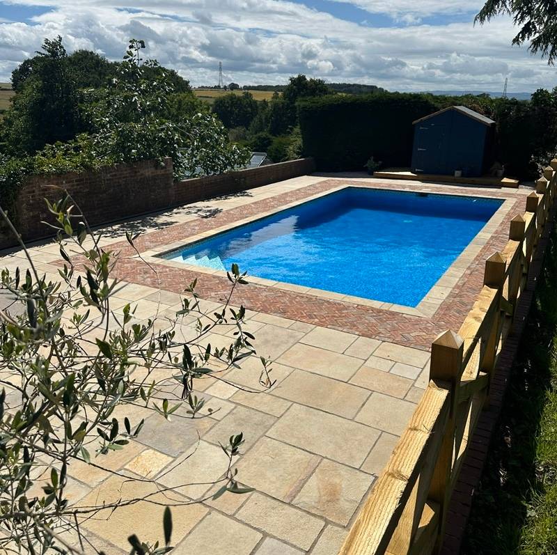 Pool Paving