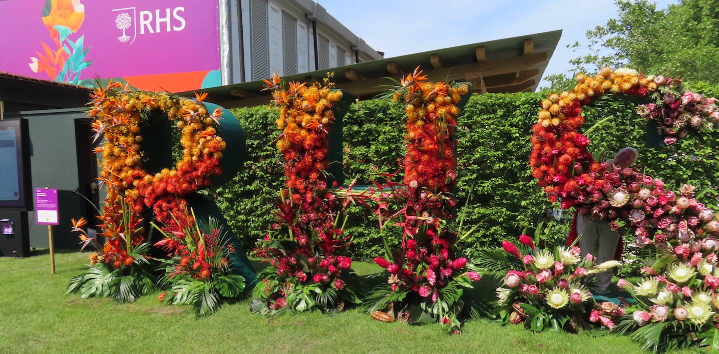 Rhs chelsea garden paving trends